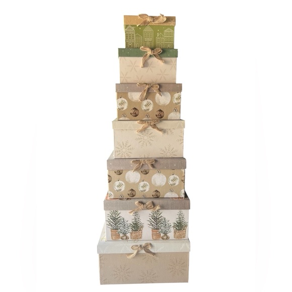 Other - Stacked Decorative Gift Boxes